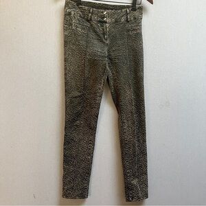Jane & John Patterned Slim Fit Trousers Made in Turkey Size 29